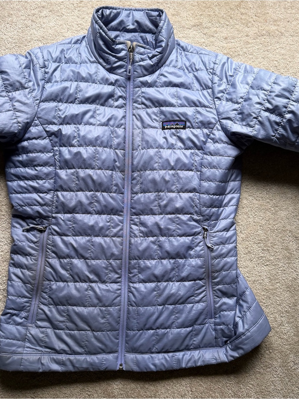Patagonia Women’s Medium Light Purple Quilted Jacket